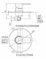 Смеситель для душа Rav-Slezak COLORADO CO283LCMAT