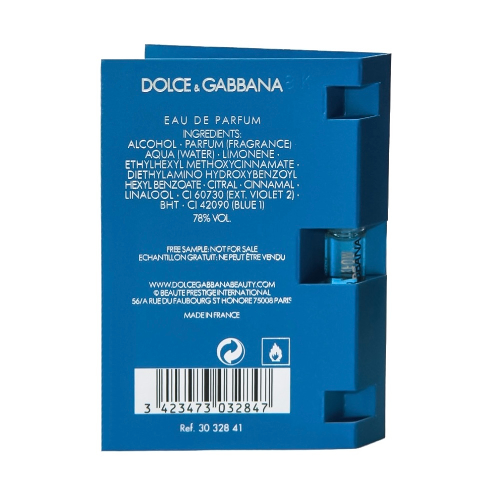 dolce gabbana light blue intense