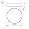 Потолочный светодиодный светильник Arlight SP-Rondo-250B-30W Day White 022240