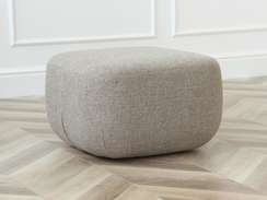 Пуф E5.2 (бежевый, рогожка)