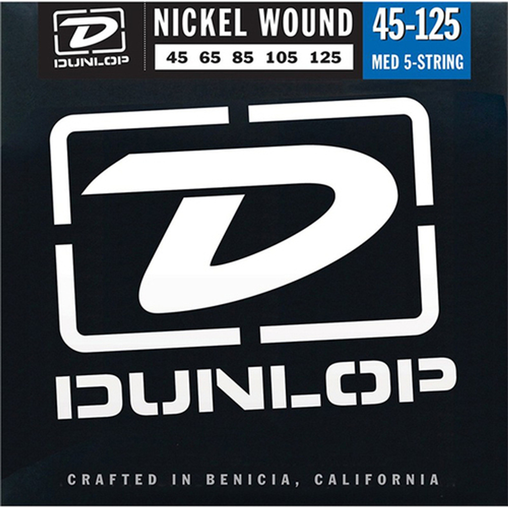 Струны для бас-гитар Dunlop DBN45125