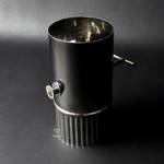 Поворотный шибер вентиляционный для воздуховодов 125 мм, заслонка для вентиляционных каналов