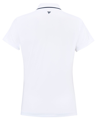 Женское теннисное поло Tecnifibre Team Tech - white