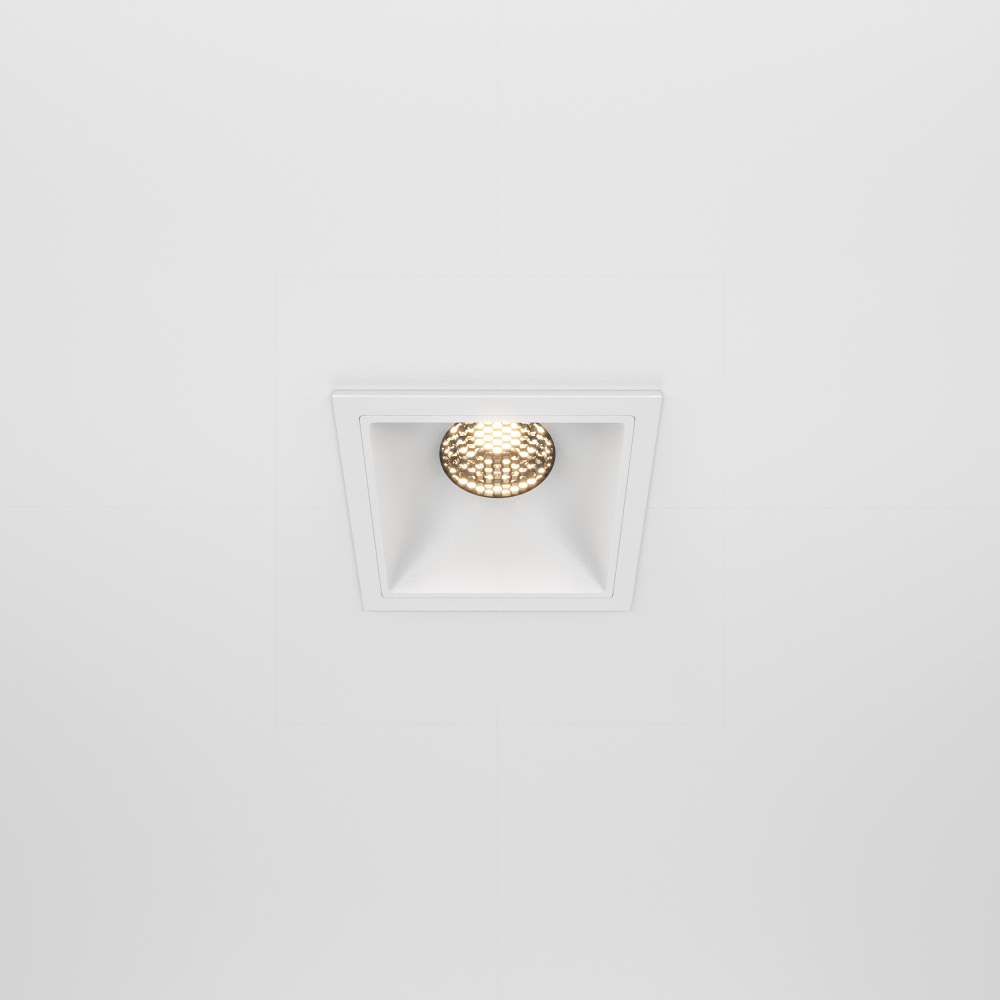 Встраиваемый светильник Technical DL043-01-10W3K-D-SQ-W