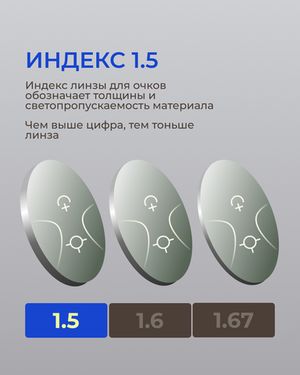 Прогрессивная фотохромная линза Zeiss RX Light 2 3D Gold 1.5 Pioneer