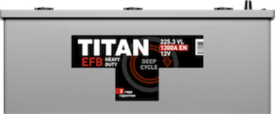 TITAN EFB 6СТ-225 аккумулятор