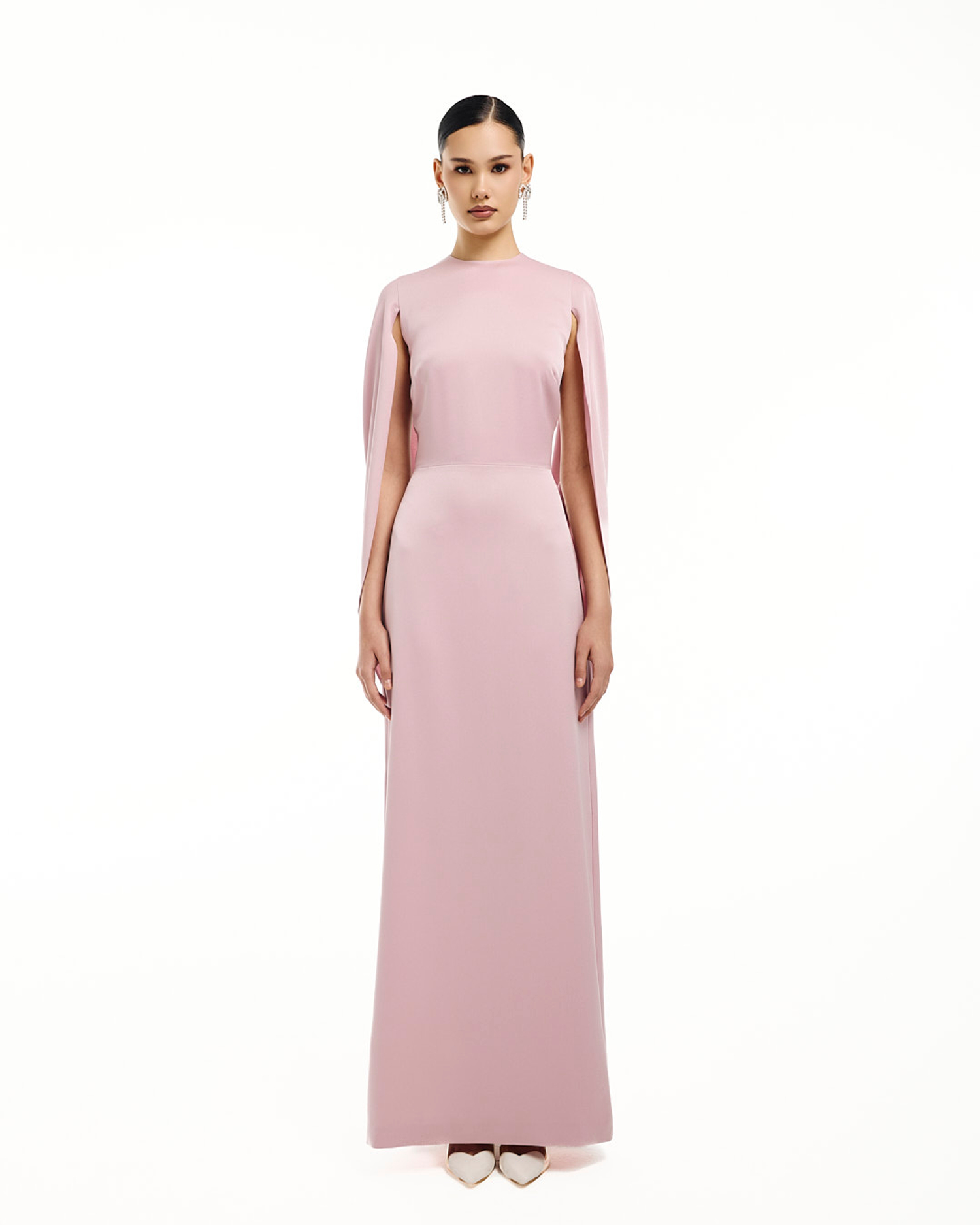 Платье Reina (Рейна) грязно-розовое