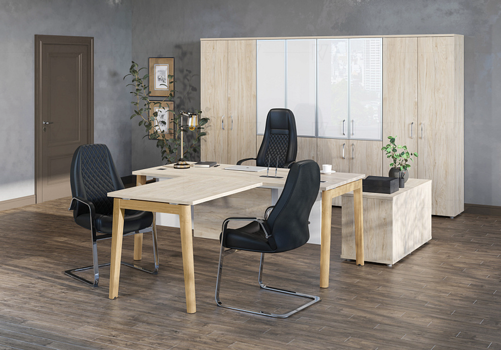 Рабочая станция 3 места 800 ONIX WOOD