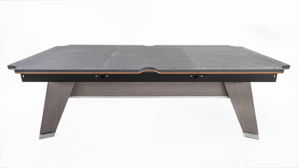 Бильярдный стол для пула "Rasson Acurra" 9 футов (черный, сланец 25 мм) в комплекте с плитой, аксессуары и сукно