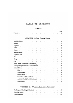 The chemical technology of textile fibres, their origin, structure, preparation, washing, bleaching, dyeing, printing and dressing | Georg von Georgievics