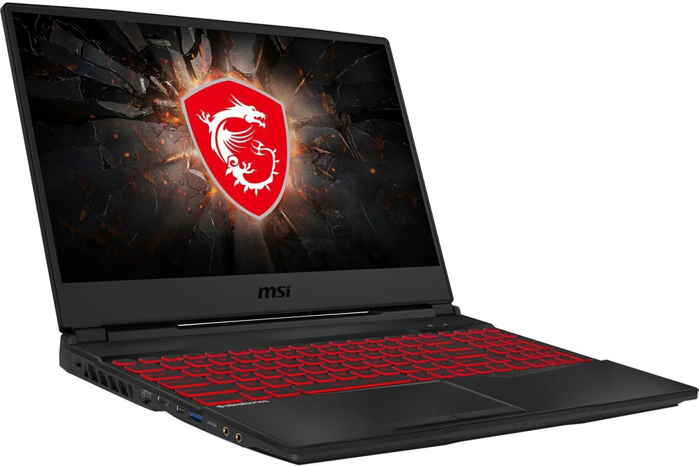 Ноутбук MSI GL65 Leopard 10SCXR-218RU (9S7-16U822-218) 15.6;(1920x1080)IPS-level/ i5-10500H(2.6ГГц)/ 8Гб/ 1Тб HDD/ GeForce GTX 1650 4Гб/ нет DVD/ Win10 / Черный