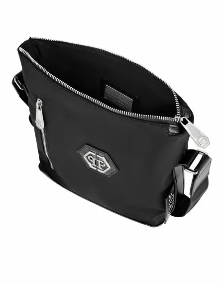 Сумка Philipp Plein NYLON CROSS BODY HEXAGON