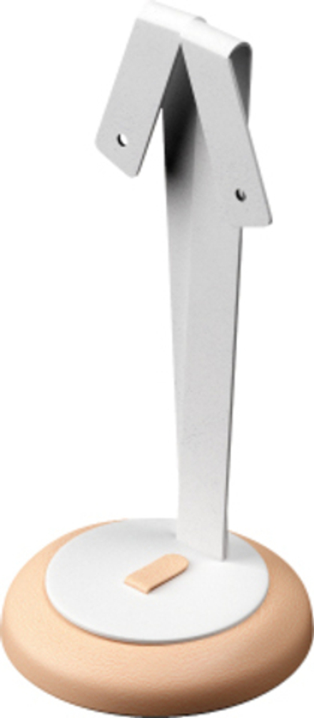 Подставка для гарнитура/ушки/2 отверстия/язычок/накладка/круглое основание/Н-140 мм.