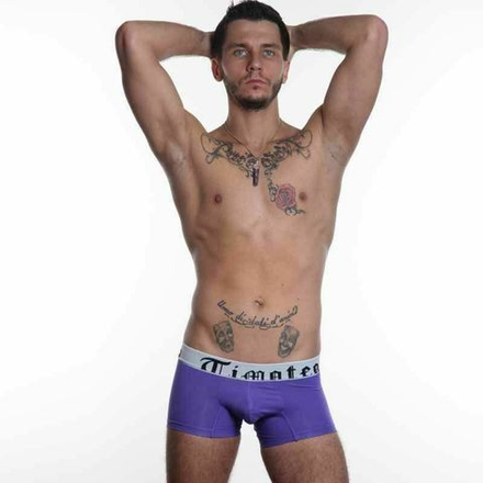 Мужские трусы боксеры Timoteo Classic Boxers Purple