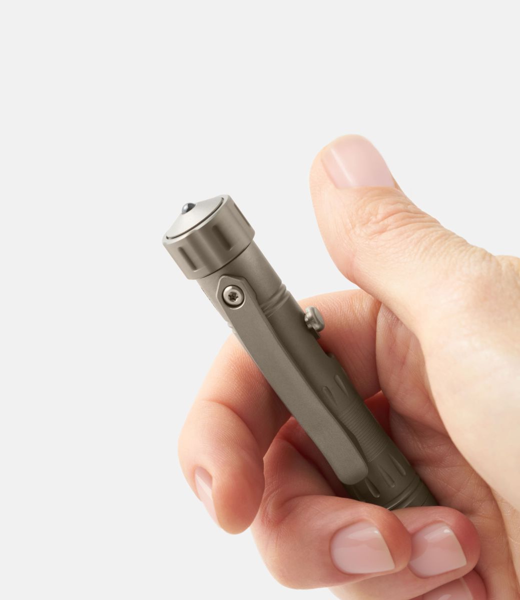 MecArmy TPX10 Ti — тактическая ручка из титана