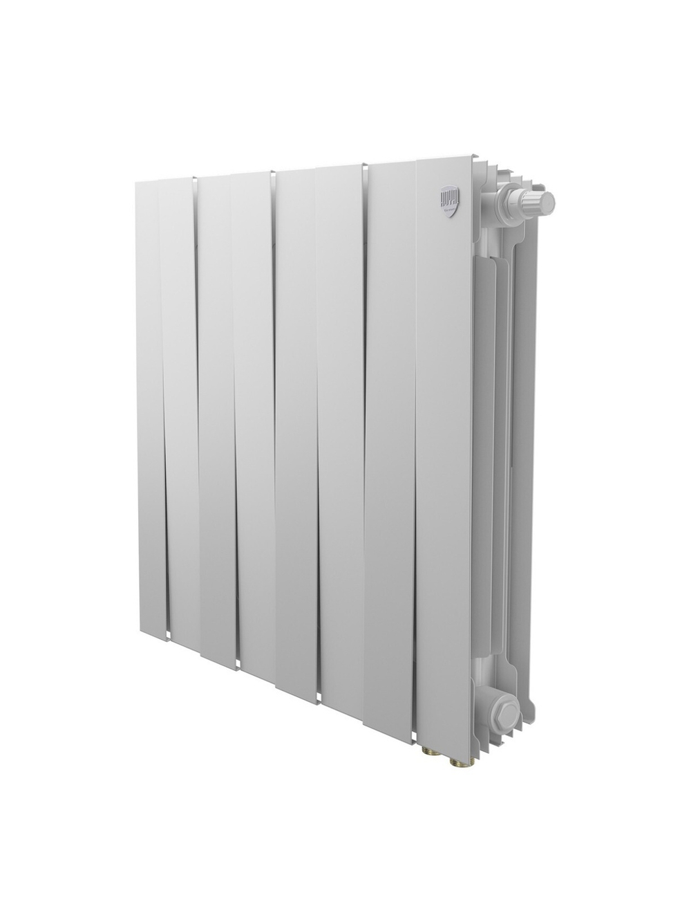 Радиатор биметаллический Royal Thermo PianoForte 500 Белый VR80 - 8 секц.