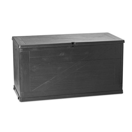 Пластиковый сундук Toomax Multibox Wood 420 л anthracite