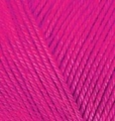 ALIZE "DİVA", 100% Микрофбира акрил, 100 гр, 350 м, 149 фуксия