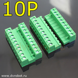 Cтыковые разъемы 2EDG 5.08mm - 10P