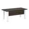 Yalta Стол руководителя LT.D-18.1 Дуб Мали/Металл Белый 1800*900*750