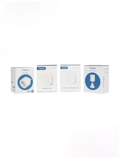Комплект умного дома Aqara с умной розеткой, работает с Алисой