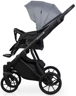 Детская коляска Riko Basic Montana X 2 в 1 52 Grey (серый)