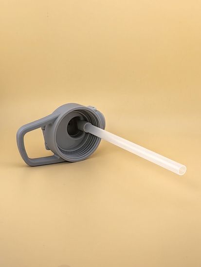 Термос-Бутылка спортивная 600 мл. Kamille KM 2177 из нержавеющей стали с замком и петлёй