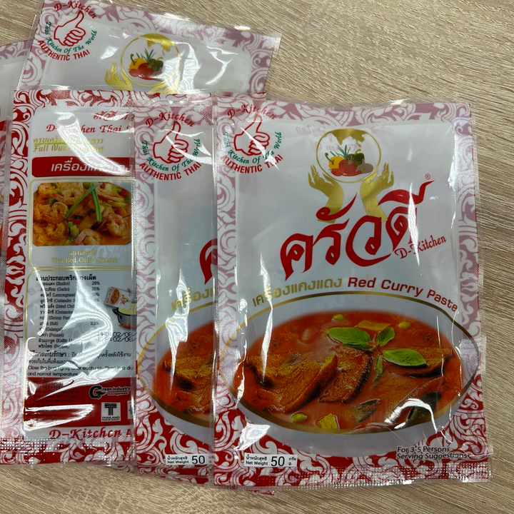 Паста Карри Красная D-Kitchen Red Curry Paste 50 г