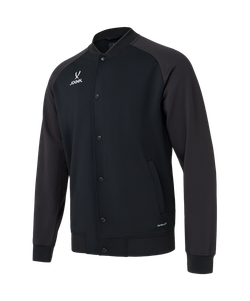 Куртка спортивная Jogel DIVISION Button Jacket, черный 99/темно-серый 98