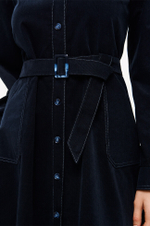 51697 Платье женское (темно-синий)