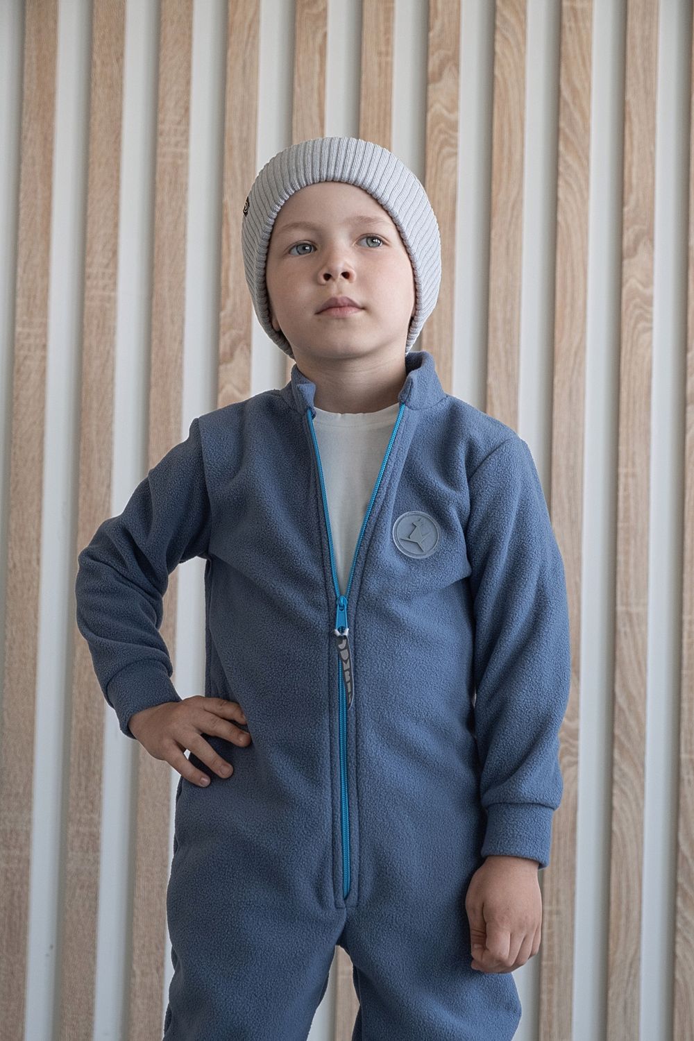 Комбинезон флисовый (Индиго)