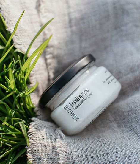 №87 Свежескошенная трава, ароматическая свеча Library, Nomkamo