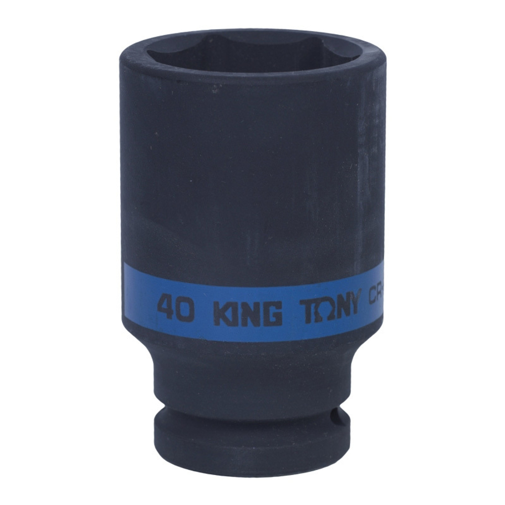Головка торцевая ударная глубокая шестигранная 3/4&quot;, 40 мм KING TONY 643540M