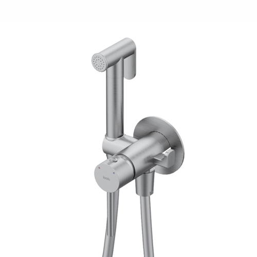 Смеситель с гигиенической лейкой  25к IDDIS 005BCR0i08 встраиваемый ХРОМ матовый