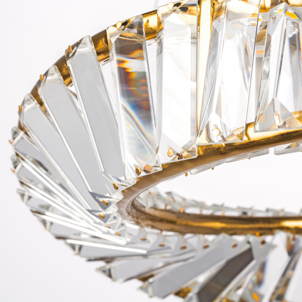 699043 Люстра VIDARE 20W LED 1700LM ЗОЛОТО 3000K IP20