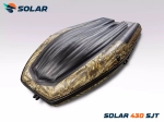 Лодка надувная моторная solar-430 super jet tunnel