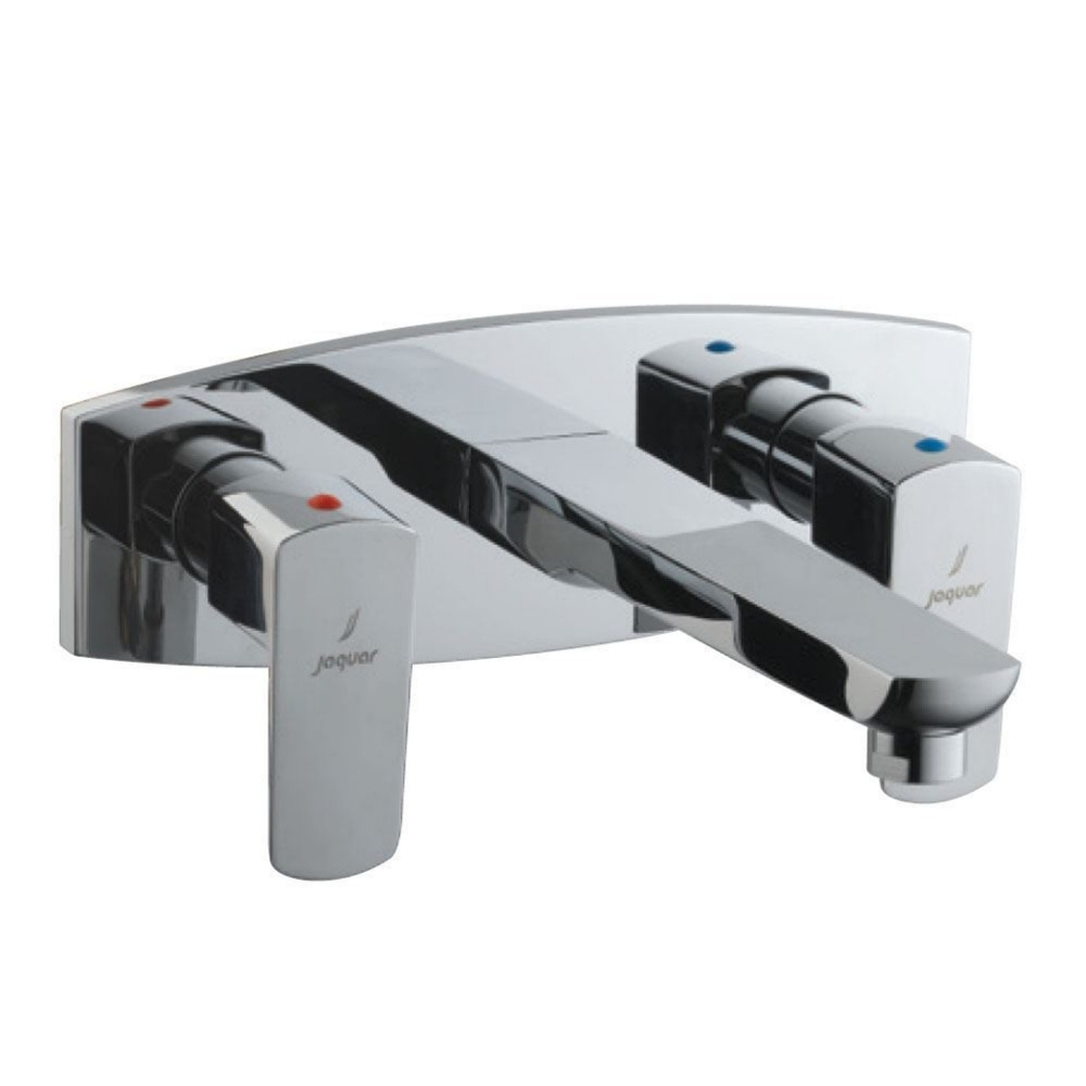Jaquar, Смеситель для раковины Kubix Prime, 2-рычаж., Хром KUP-CHR-35433PM