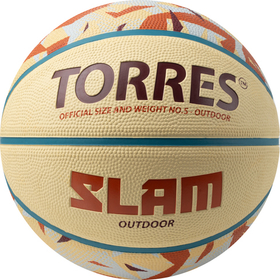 Мяч баскетбольный TORRES Slam, р.5, резина
