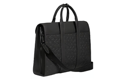 COACH Gotham Leather Handbag, Crossbody Bag, Briefcase Large Men"s Black