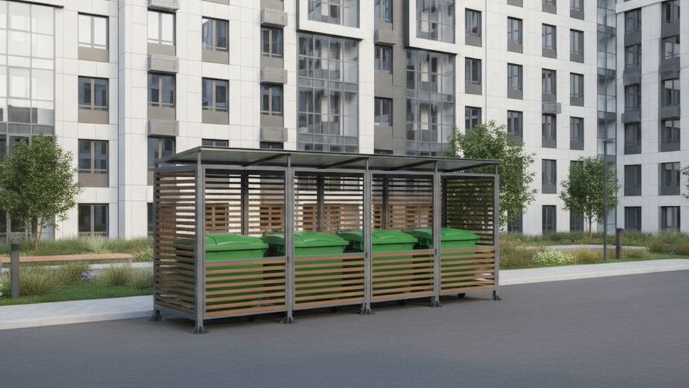 Контейнерная мини-4 дерево SK00094