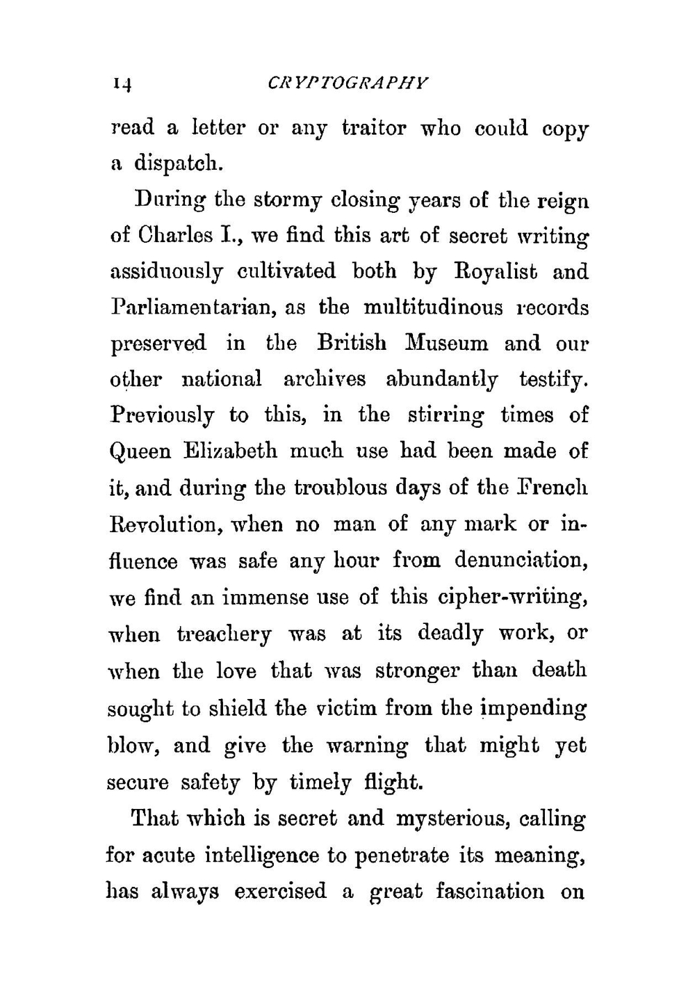 Cryptography: or, The history, principles, and practice of cipher-writing | F. Edward  Hulme
