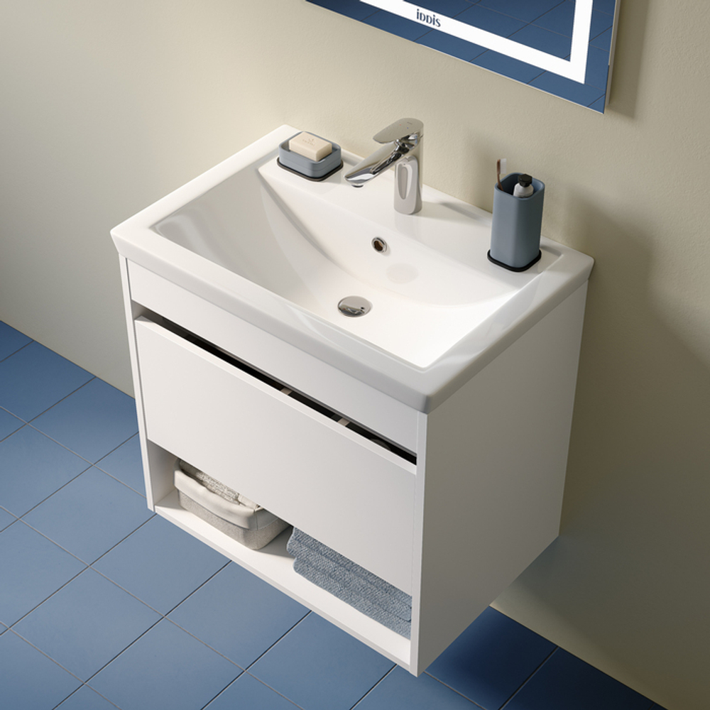 Умывальник мебельный IDDIS Optima Home, 60 см, 407, 4076000i28