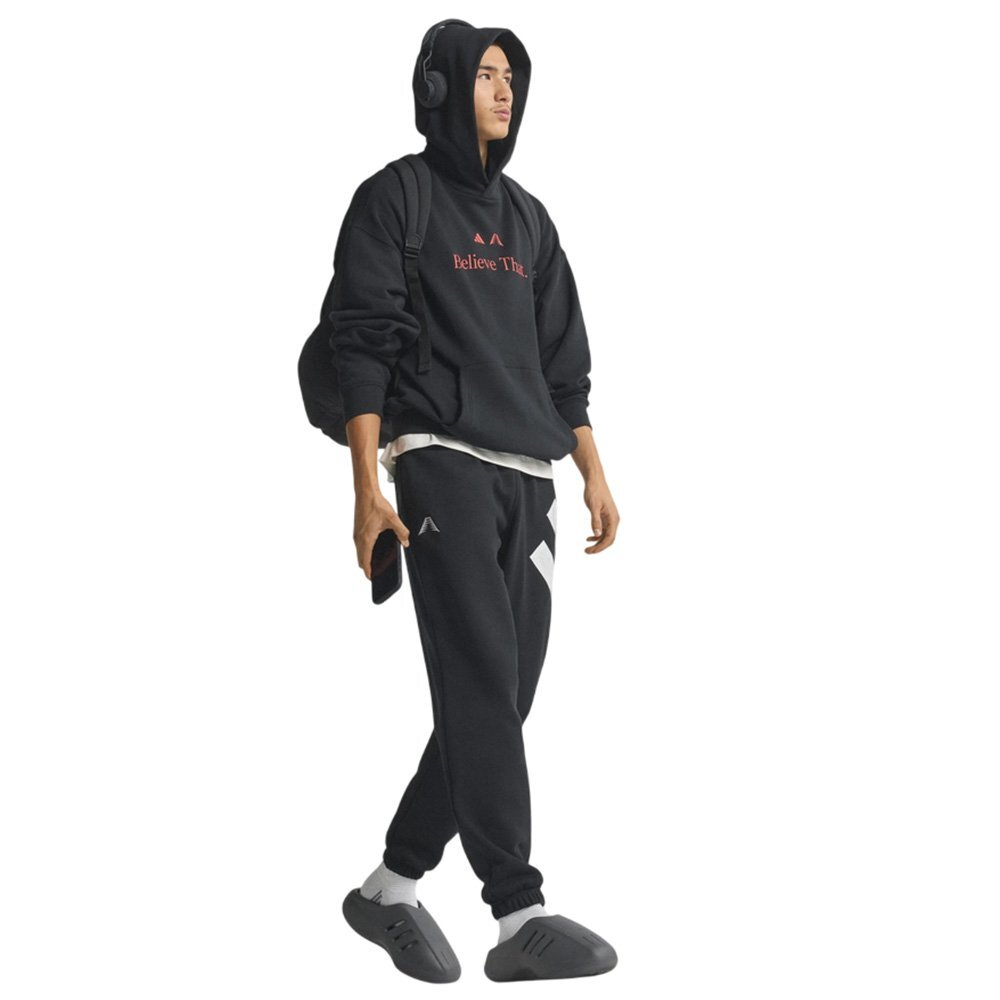 Баскетбольная толстовка Adidas Anthony Edwards Believe That Sweatshirt Black