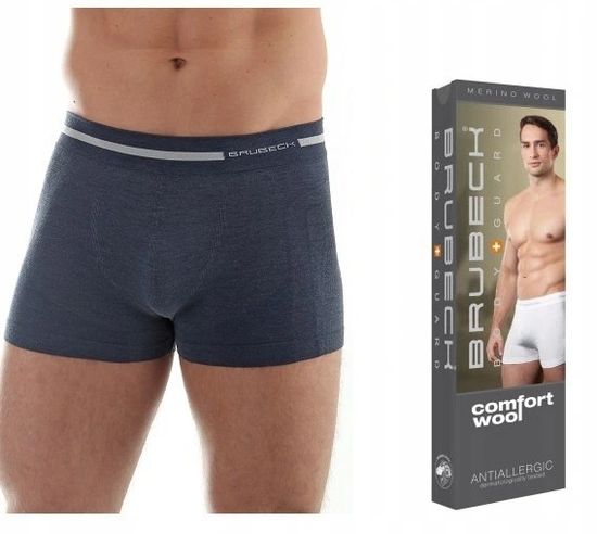 Трусы мужские термо боксеры Brubeck Comfort Wool BX10550