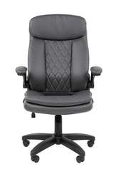 Офисное кресло Chairman 533 Россия экокожа серый