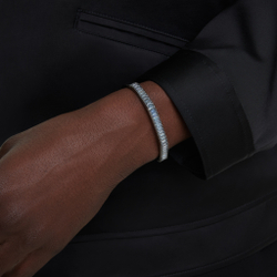 MATRIX:BANGLE GRY/BRU M