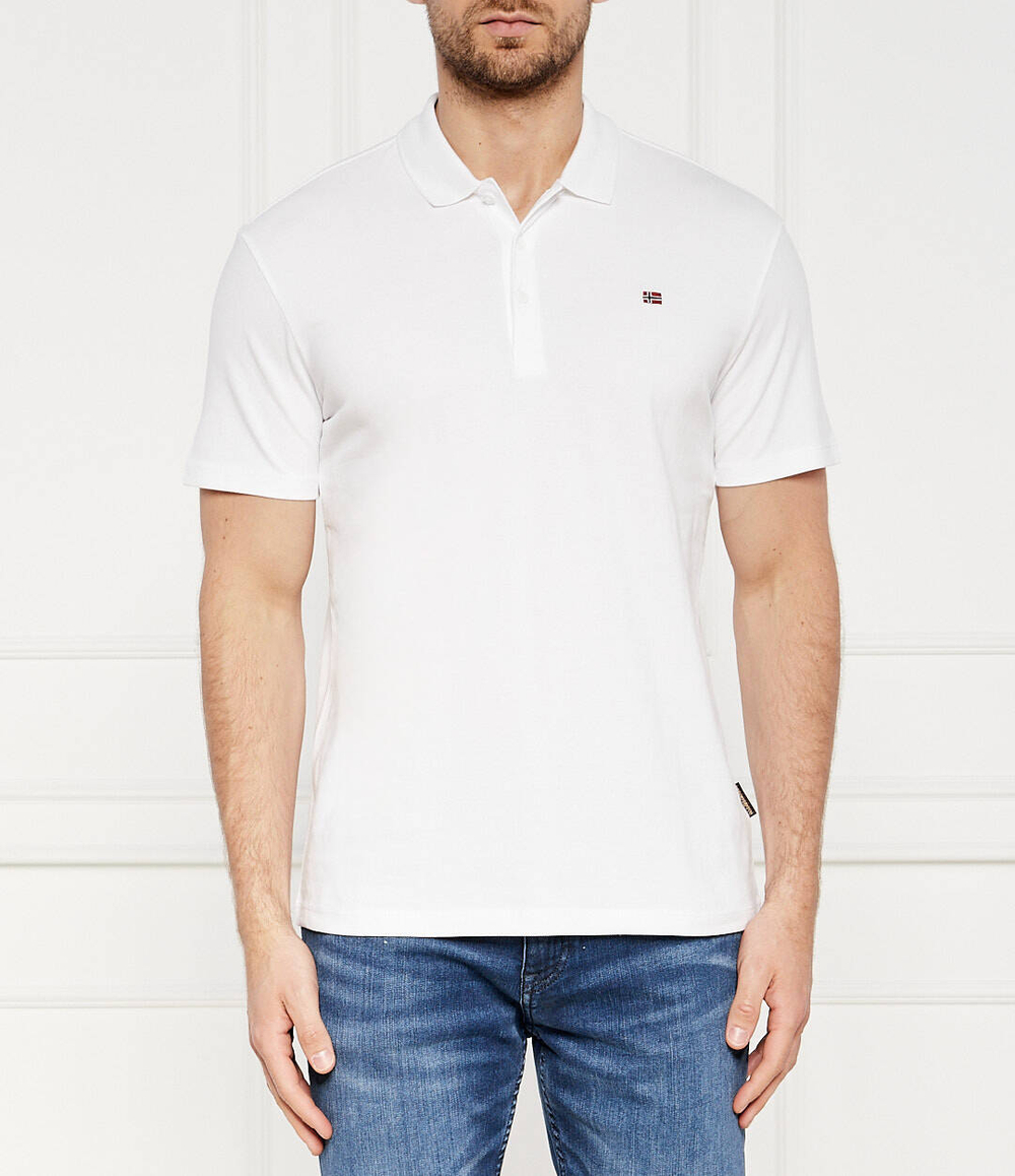 Поло EALIS Napapijri - белый(NP0A4H8B)