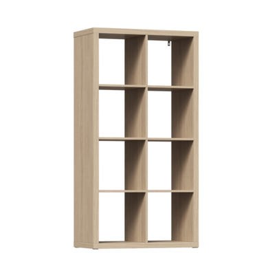 Стеллаж Фора 8 76х146х38 (дуб белёный)