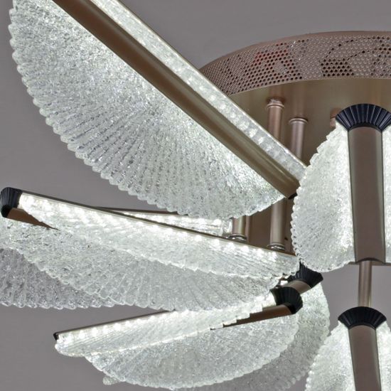 00490-0.3-6+6 champagne silver светильник потолочный