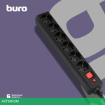 Сетевой фильтр Buro 600SH-16-5-B